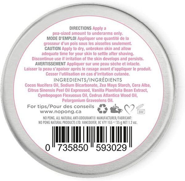 No Pong Original All Natural Deodorant - Image 2