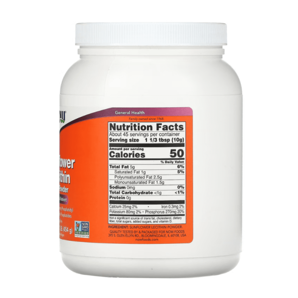 Now Sunflower Lecithin - Image 2