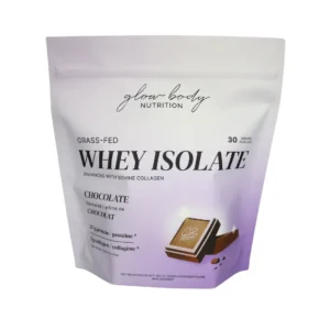 Glow Body Grass-Fed Whey Isolate + Collagen - Chocolate