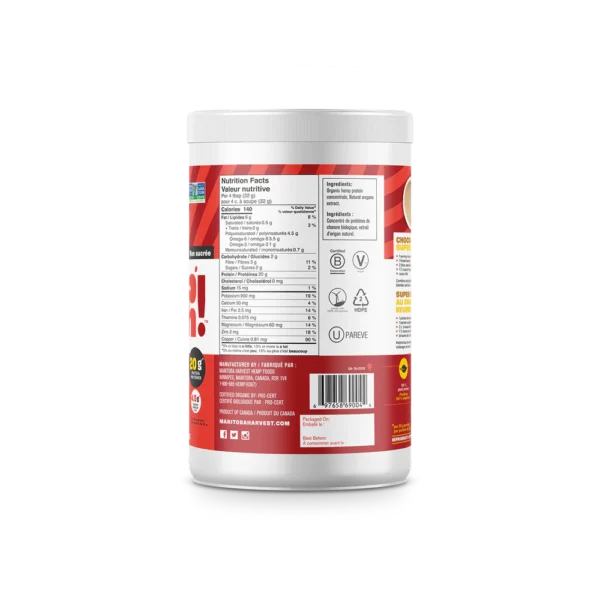Hemp Yeah! Max Protein Organic, Unsweetened - Image 2