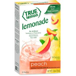 True Lemon Peach Lemonade (10 pack)