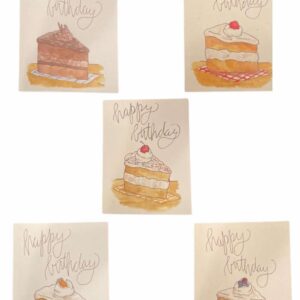Happy Birthday Slices (5 pack)