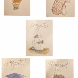 Well Wishes Cards (5 pack)